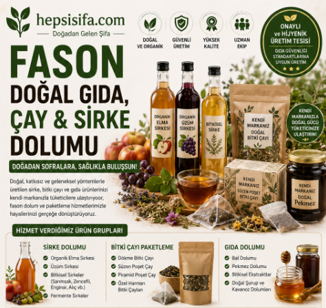 Fason Doğal Gıda, Çay & Sirke Dolumu