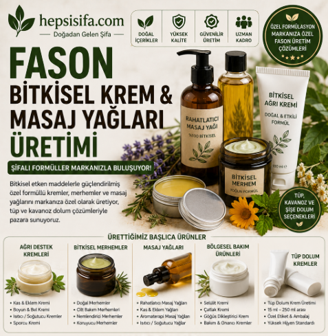 Fason Bitkisel Krem & Masaj Yağları
