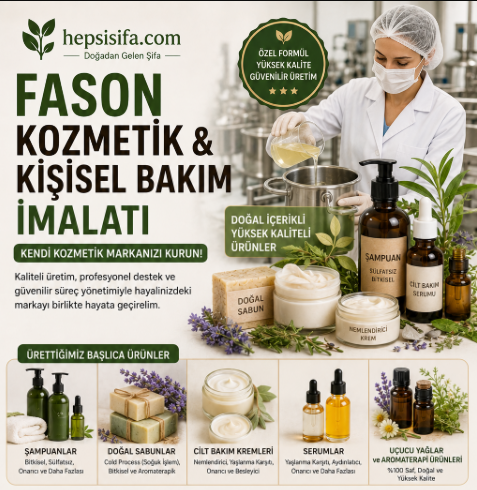 Fason Kozmetik & Kişisel Bakım İmalatı