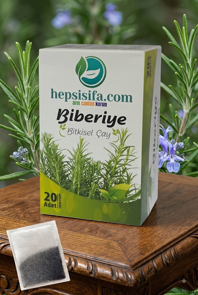 Biberiye Çayı: Zihin Açan, Sindirime Destek Doğal Bitki Çayı