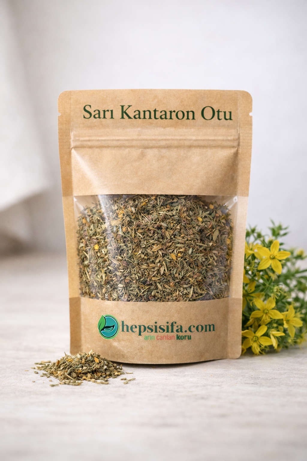 Sarı Kantaron Otu 25 Gr Doğal Erzurum Kantaronu